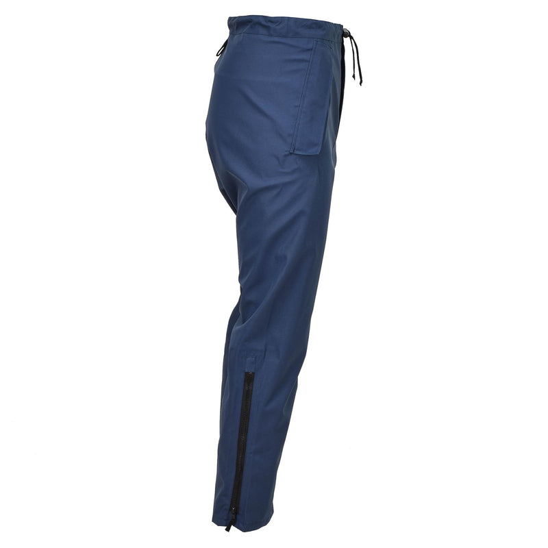 Genuine British RAF MVP trousers waterproof royal air forces rain pants blue