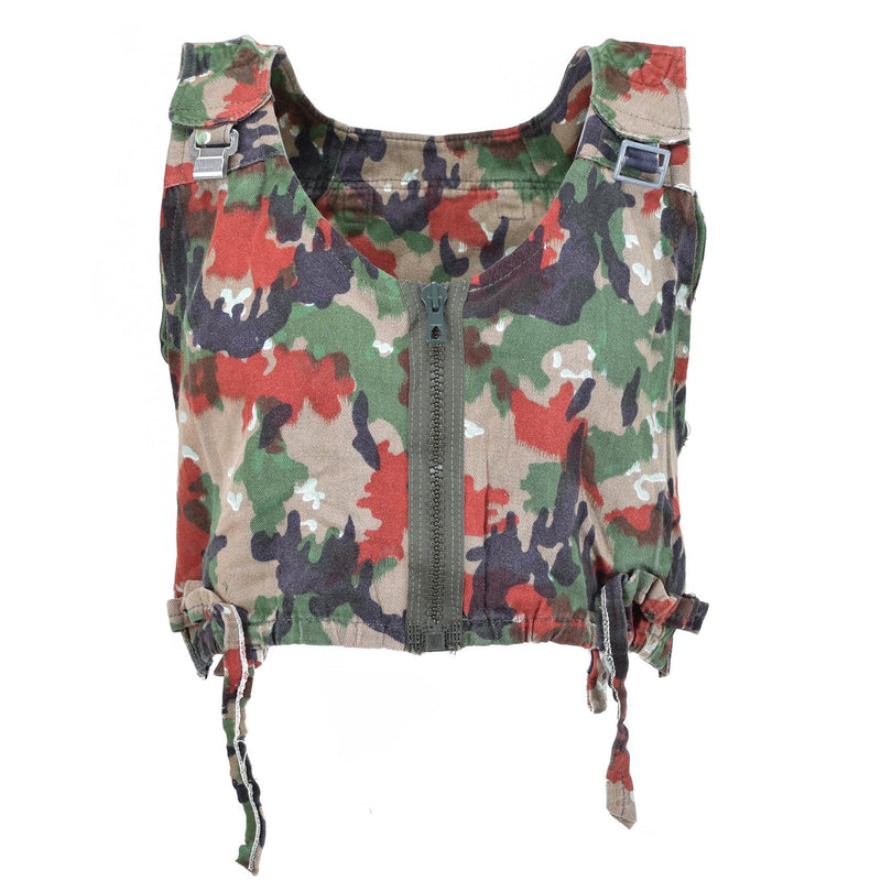 Genuine Swiss Army Combat TAZ 83 Camo Vest Backpack Daypack Military Switzerland