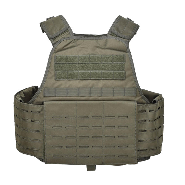 MIL-TEC LASER CUT modular plate carrier tactical combat vest molle Olive