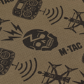 M-TAC Microfleece Neck Gaiter Drone Pattern Tactical Outdoor Scarf Tan