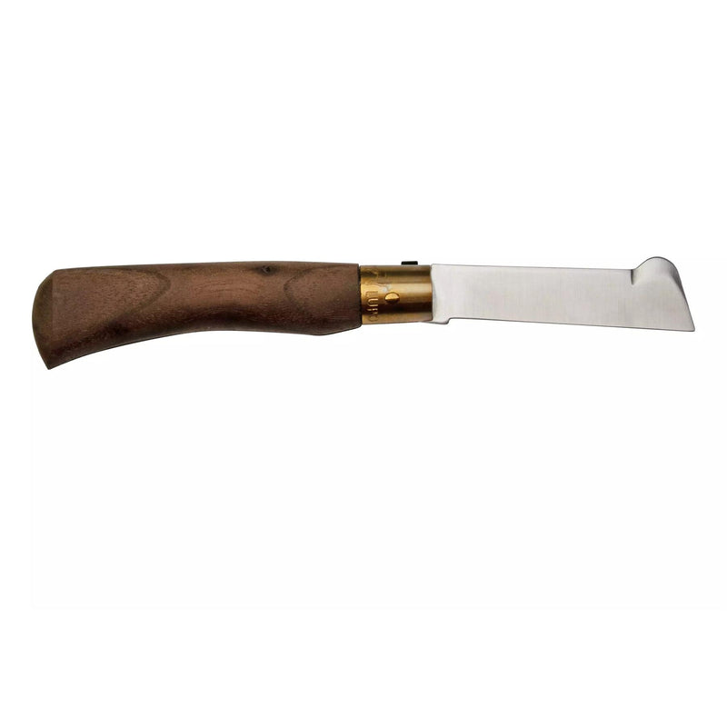 Antonini Old Bear Folding Grafting Knife 7,5cm Stainless Steel Walnut Handle
