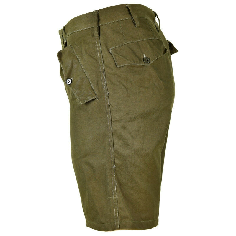 Genuine Italian army shorts Khaki Chino Military field bermuda vintage BDU