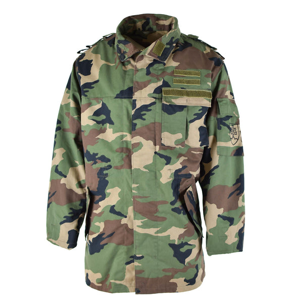 Original vintage Slovakian army field jacket M97 Camo military combat parka NEW