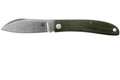 Fox Knives Brand Italy Livri folding knife stainless steel M390 Green Micarta