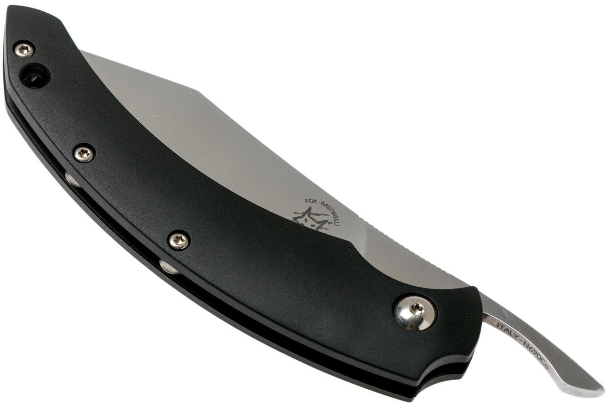 Fox Knives Brand Italy SLIM DRAGOTAC Pocket Knife stainless steel Black