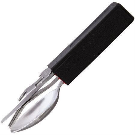 Fox Knives camping cutlery set 420C stainless steel spoon fork knife multicolor - GoMilitar