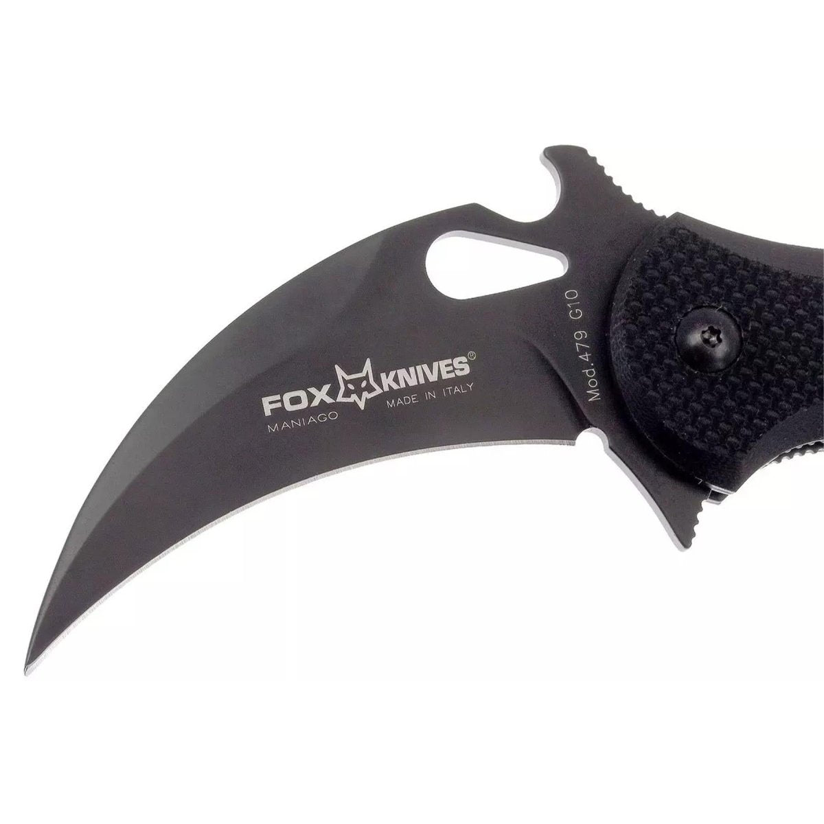 Fox Knives Karambit FX-479 folding mini knife N690C steel black hydroglider blade