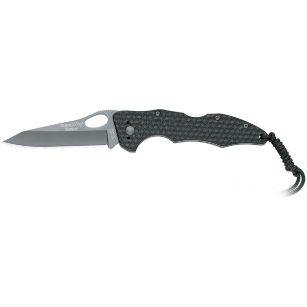 Fox Knives Tactical BF - 105T folding tactical knife black titanium coated stainless steel blade - GoMilitar