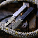 Fox Knives VULPIS FX - VP108 OR Folding Pocket Knife Stainless Steel N690Co Orange - GoMilitar