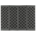 FoX Outdoor Thermal Seat Pad Foldable Anti Slip Insulating Camping Mat Black