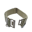 French army tactical khaki adjustable heavy duty combat waistband belt with metal buckle and Alice attachment system