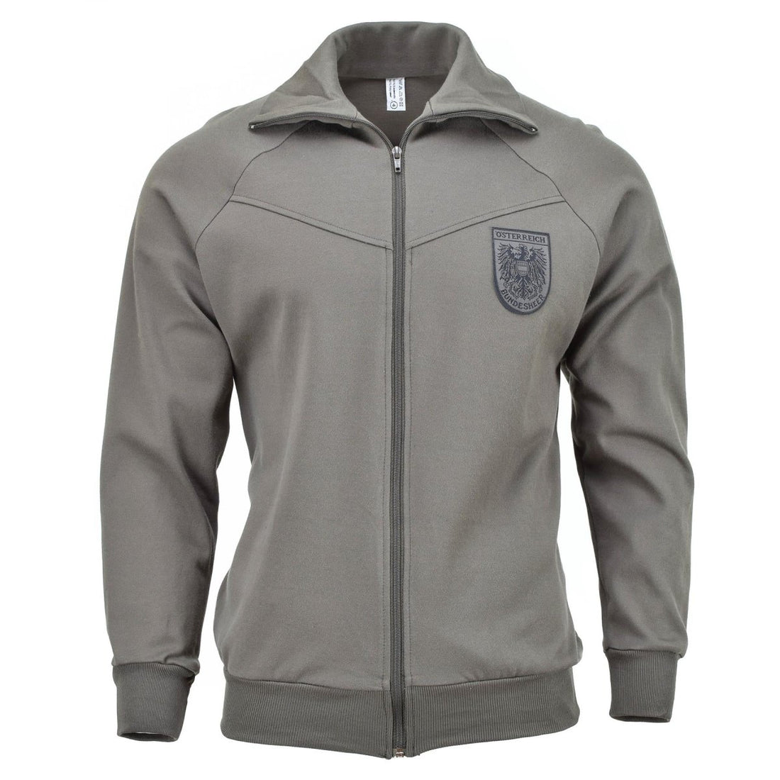 Genuine Austrian Army Jacket Sports Tracksuit Track Grey Military Surplus NEW