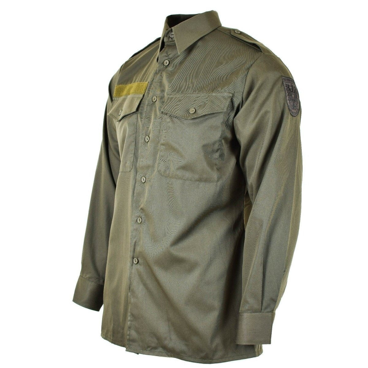 Genuine Austrian army shirt M65 O.D Military combat long sleeve Olive BDU NEW