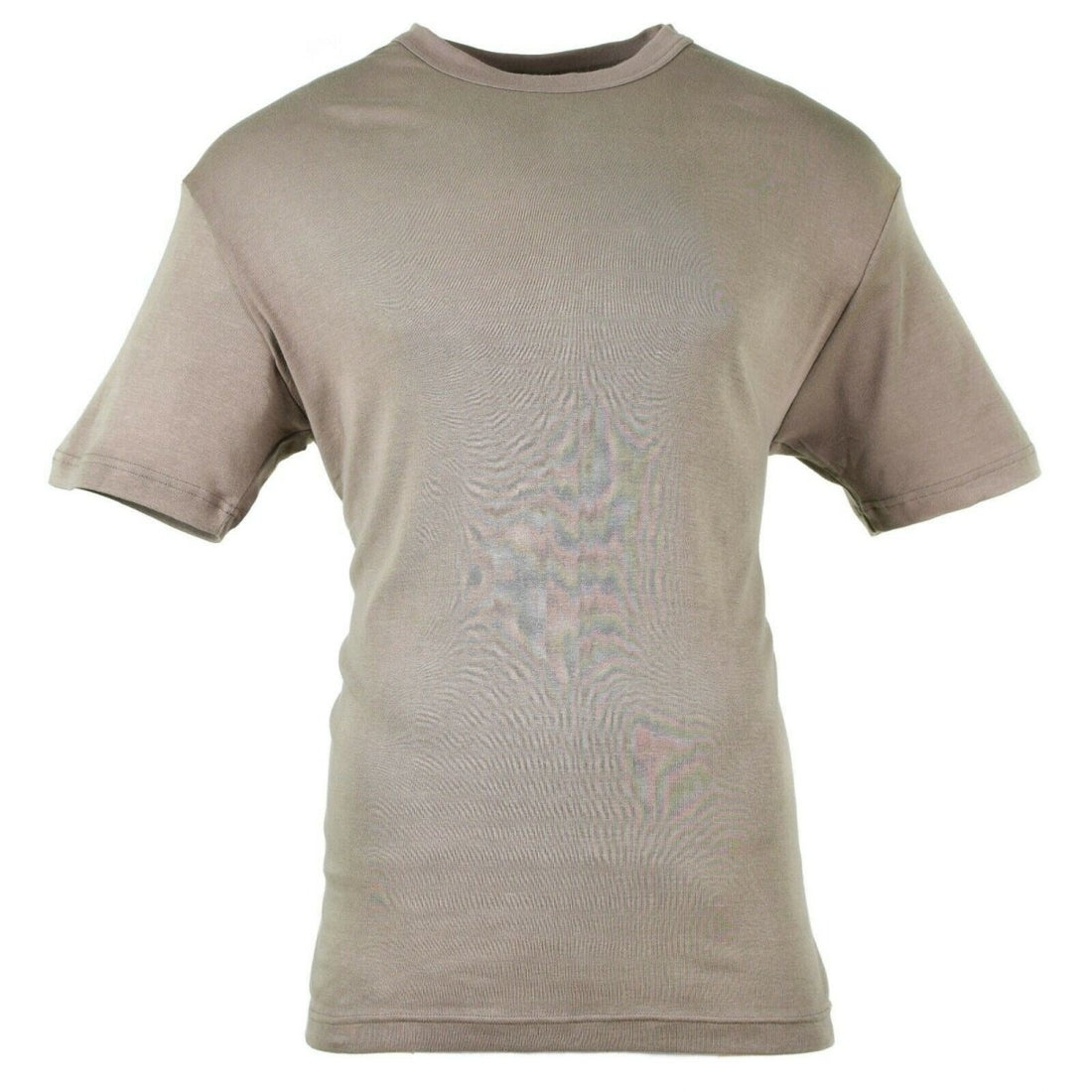 Genuine Austrian army T-shirt Grey cotton shirt short sleeves military issue NEW