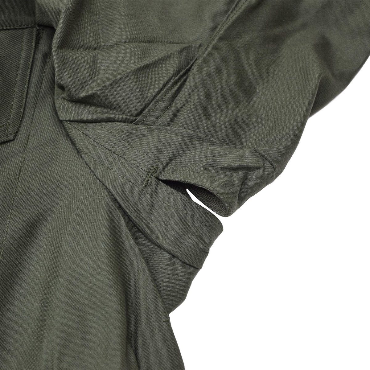 Genuine Belgian army field jacket M64 military cotton waterproof parka Olive NEW