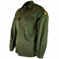 Genuine Belgian army field jacket military BDU olive shirt military combat NEW