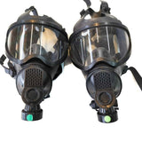 Genuine Belgian gas mask full face protection respirator panorama