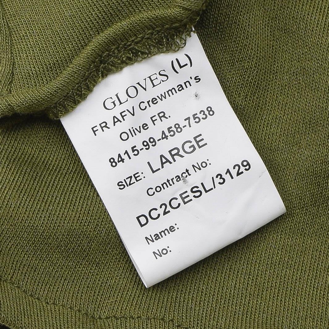 Genuine British Army gloves olive hand warmers fire resistant fiber gloves NEW