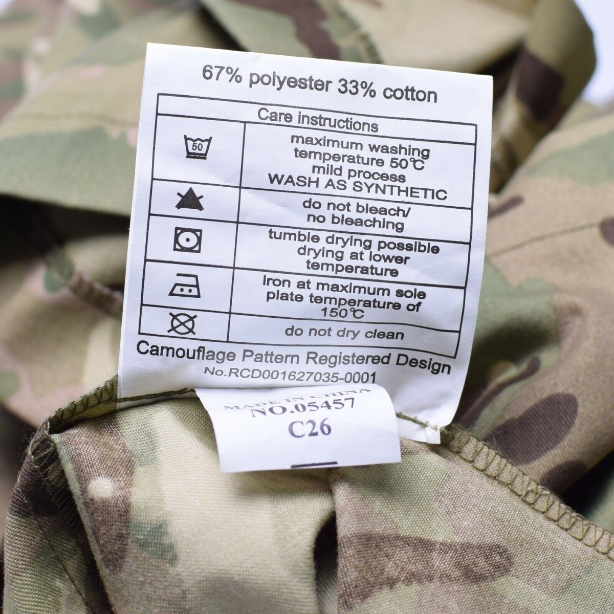 Genuine British army jacket combat MTP camo field shirt lightweight military NEW