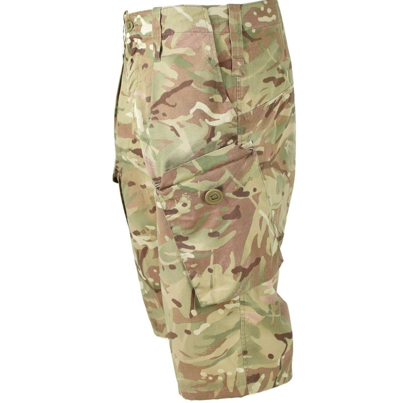 Genuine British army military combat MTP camo shorts military issue bermuda - GoMilitar