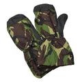 Genuine British military mittens leather palm grip DPM camouflage ripstop gloves