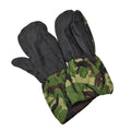 Genuine British military mittens leather palm grip DPM camouflage ripstop gloves