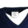 Genuine British Police pullover Utility Jumper blue V-neck sweater NEW