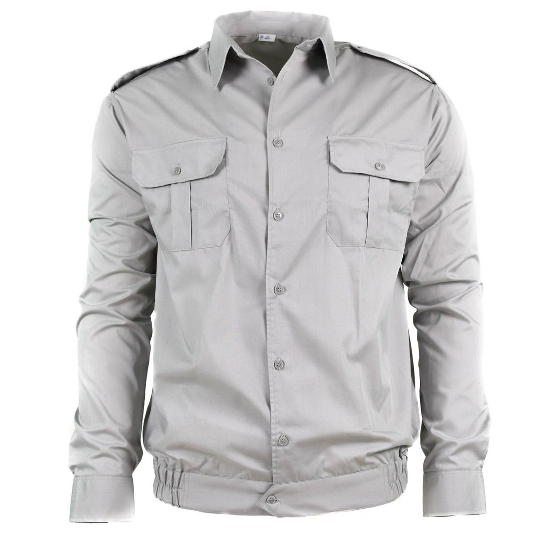 Genuine Bulgarian army cotton grey shirt unissued military long sleeve NEW
