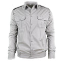 Genuine Bulgarian army cotton grey shirt unissued military long sleeve NEW