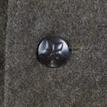 GENUINE BULGARIAN ARMY JACKET WOOL MILITARY-ISSUE SURPLUS UNIFORM GREY-BROWN