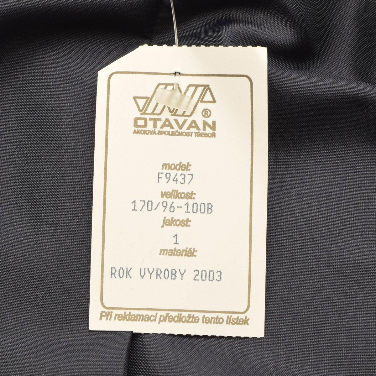 Genuine Czech Army blue blouson silver buttons casual military blouse jacket NEW