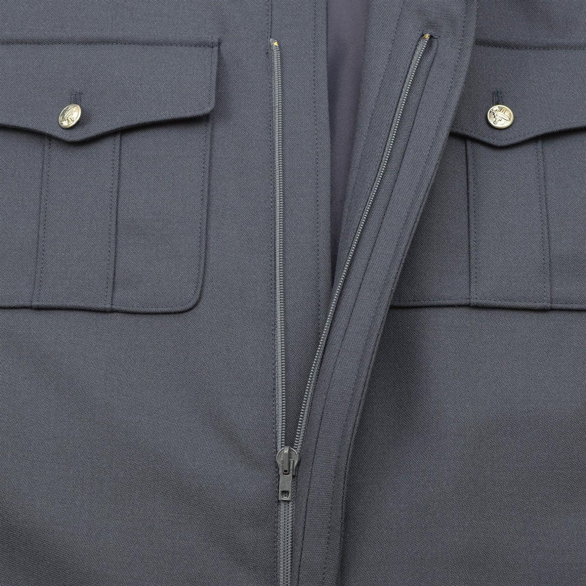 Genuine Czech Army blue blouson silver buttons casual military blouse jacket NEW