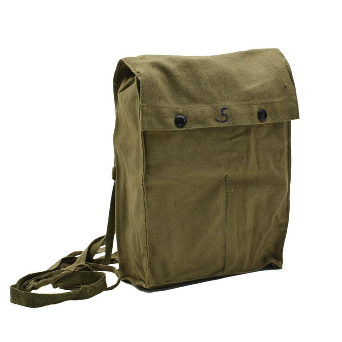 Genuine Czech Republic Army Shoulder Bag Vintage Practical Flap Snap Buttons - GoMilitar