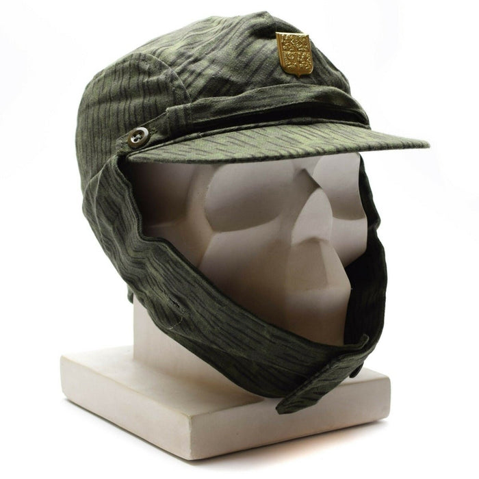 Genuine Czech Slovakian Army Military camo cap M60 CZ field combat hat badge NEW - GoMilitar