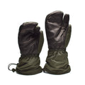 Genuine Danish army trigger finger mittens Syna-Tex gloves OD NEW