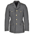 Genuine Danish Uniform Jacket Army grey military surplus uniform dress officer