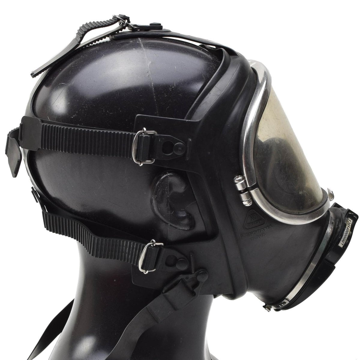 Genuine Drager Panorama Nova Face mask firefighter gas full respirator Black