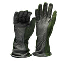 Genuine Dutch army combat gloves leather aramid fibre AirForce military Nomex OD