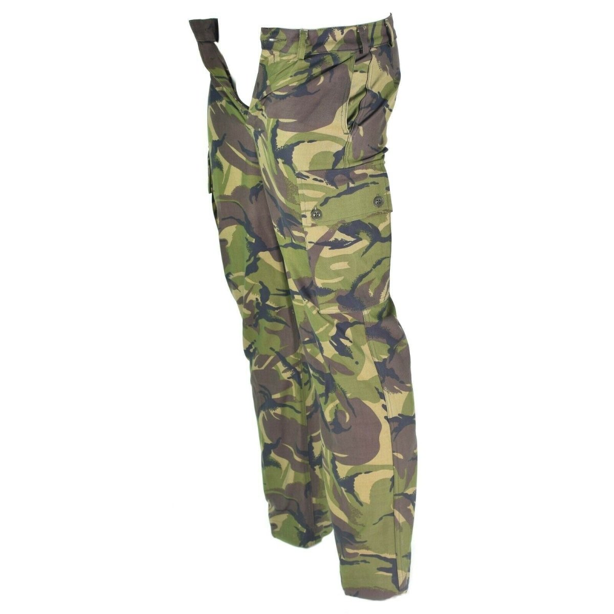 Genuine Dutch army combat pants military woodland camo trousers NEW
