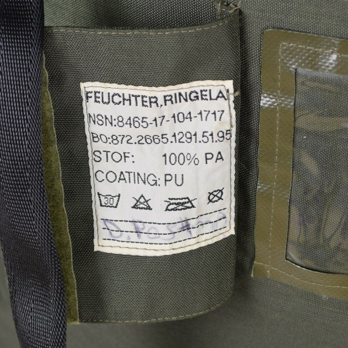 Genuine Dutch army olive Sleeping bag Carrier pouch pack duffel sack
