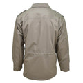 Genuine Dutch army parka with liner officer coat jacket Khaki buttoned pockets
