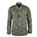 Genuine French army F2 combat jacket military issue surplus shirt olive OD NEW