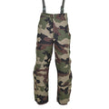 Genuine French army rain pants waterproof trilaminate overall with braces NEW