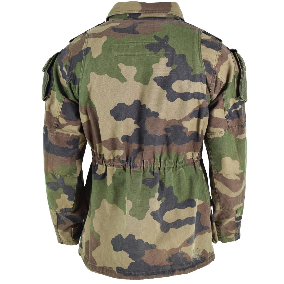 Genuine French army Smock jacket CCE camo military combat parka Sateen Felin T4