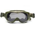 Genuine French army tanker goggles eye protection glass military sun sand wind