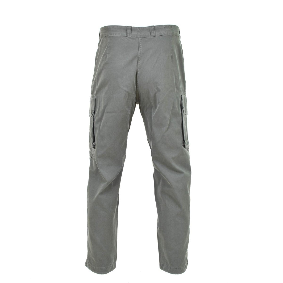 Genuine French Military air forces pants gray reinforced work cargo trousers