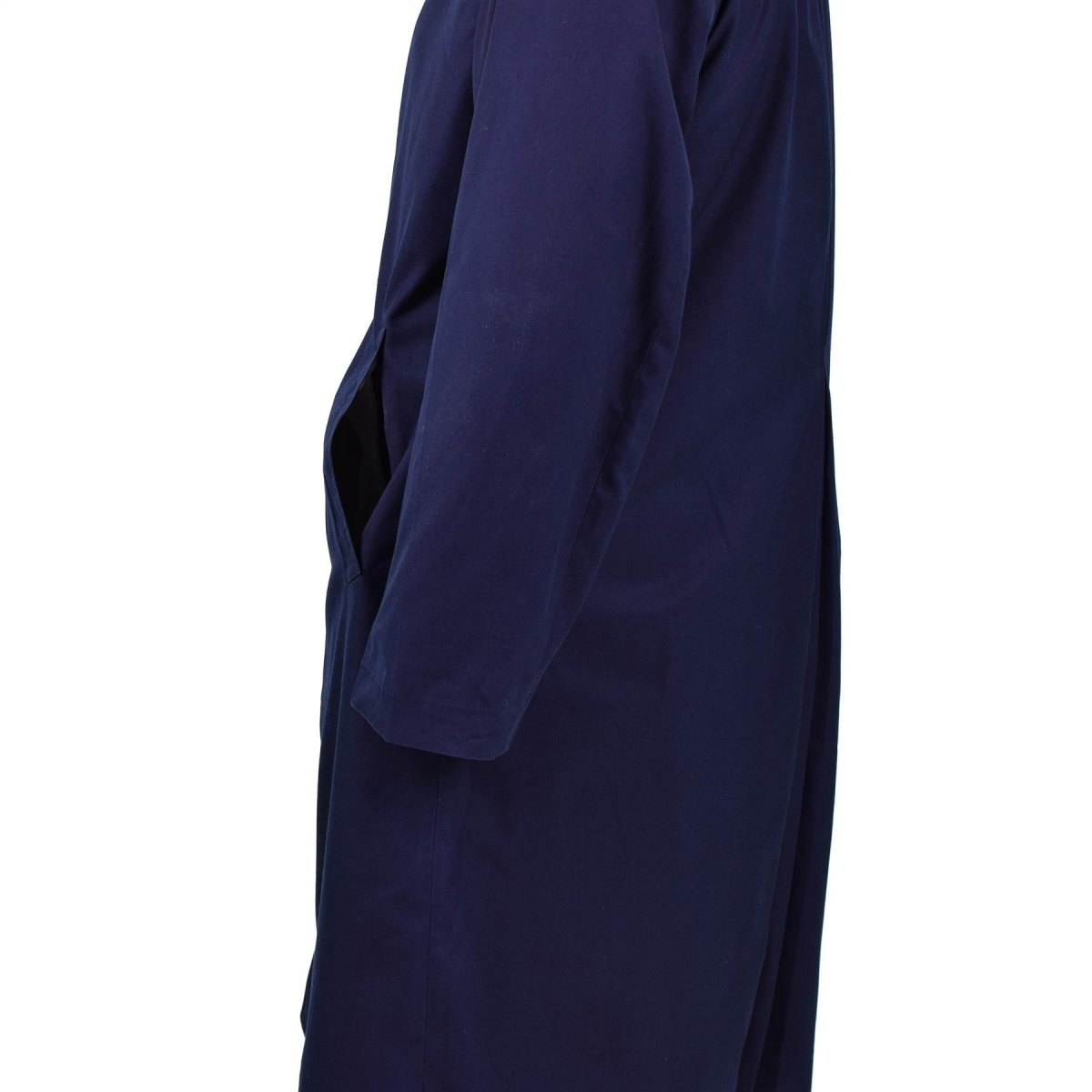 Genuine French Military Rain Coat Army Air Force Trench coat Blue Waterproof