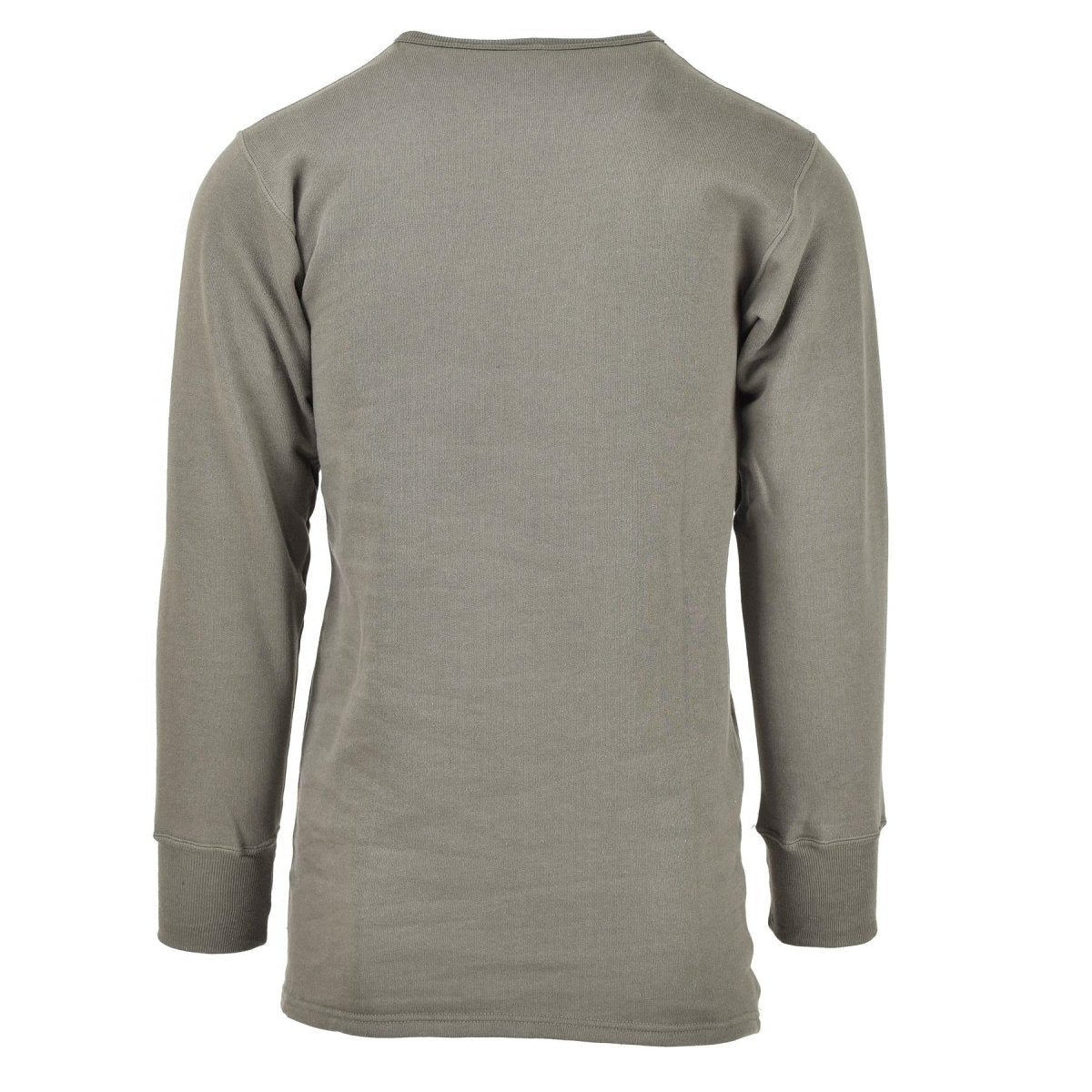 Genuine French Military Thermal Plush Undershirt Olive Army Winter Surplus NEW