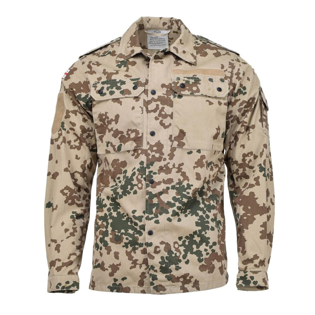 Genuine Georgian army field blouse tropentarn camouflage field tactical shirts