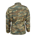 Genuine Greek army field jacket Greece military shirts lizard camouflage surplus